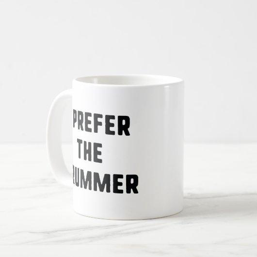 Mug Je Préfère Le Batteur (Devant gauche)