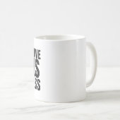 Mug Je préfère les collations au stress – Nourriture d (Devant droit)
