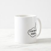 Mug Je préfère lire (Devant droit)