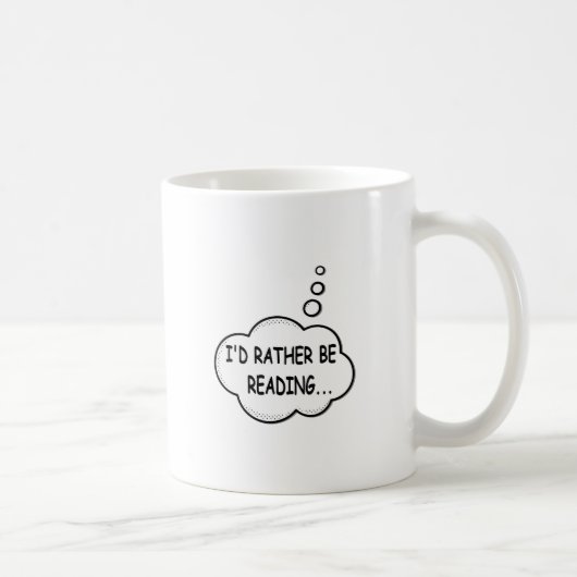 Mug Je préfère lire (Droite)