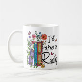 Mug Je préfère lire (Gauche)