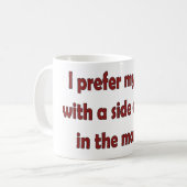 Mug Je préfère mon café (Devant gauche)