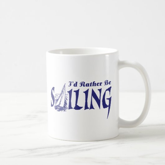Mug Je préfère naviguer (Droite)