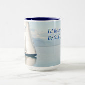 Mug Je préfère naviguer, Personnaliser Message ou Nom (Centre)