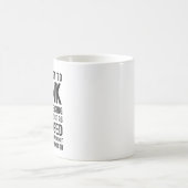 Mug Je Préfère Ne Pas Réfléchir Avant De Parler (Centre)