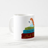 Mug Je préfère rester à la maison et lire (Devant gauche)