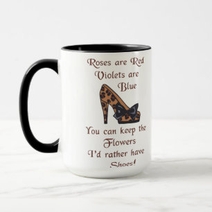 Mug Je préférerais avoir des chaussures