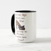 Mug Je préférerais avoir des chaussures (Devant gauche)