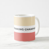 Mug Je Préférerais Boire Une Citation Amusante De Vin (Devant droit)