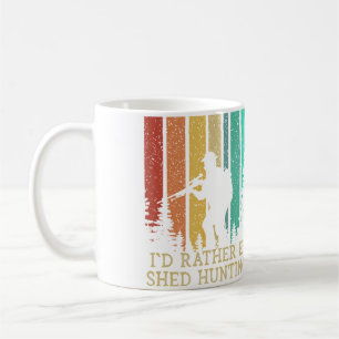 Mug Je préférerais être à la chasse aux cerfs dans un