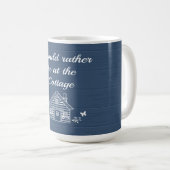 Mug Je préférerais être au chalet (Devant droit)