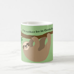 Mug Je préférerais être au Costa Rica