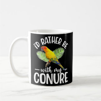 Mug Je Préférerais Être Avec Mon Conure Propriétaire