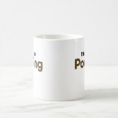 Mug Je préférerais être caca (Centre)