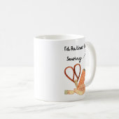 Mug Je préférerais être cousu (Devant droit)