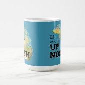 Mug Je préférerais être dans le nord du Michigan (Centre)