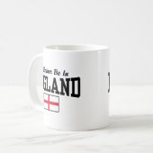 Mug Je préférerais être en Angleterre (Devant gauche)