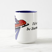 Mug Je Préférerais Être Motoneige (Centre)