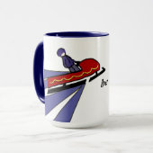 Mug Je Préférerais Être Motoneige (Devant gauche)