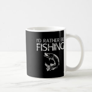 Mug Je préférerais être pêcheur chemise
