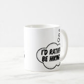 Mug Je Préférerais Être Randonnée (Devant droit)
