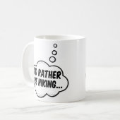 Mug Je Préférerais Être Randonnée (Devant gauche)