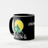 Mug Je Préférerais Être Randonnée (Devant gauche)