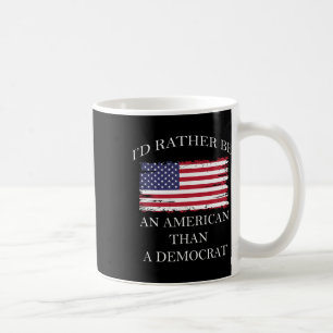 Mug Je préférerais être un Américain plutôt qu'un démo