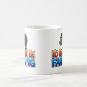 Mug Je préférerais faire de l'agriculture - des animau (Centre)