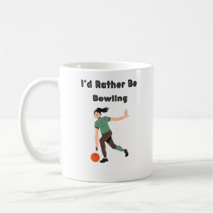 Mug Je Préférerais Faire Du Bowling