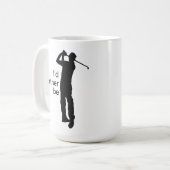 Mug Je Préférerais Faire Du Golf (Devant gauche)