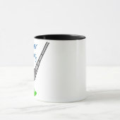 Mug Je préférerais faire du golf (Centre)