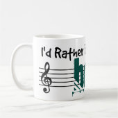 Mug Je Préférerais Jouer À Ma Basse (Gauche)