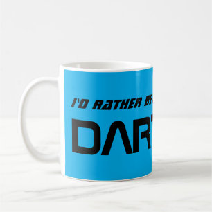 Mug Je préférerais jouer aux fléchettes Joueur de fléc