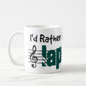 Mug Je Préférerais Jouer Mon Acier Lap (Gauche)