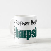 Mug Je Préférerais Jouer Mon Harpsichord (Devant gauche)