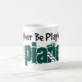 Mug Je Préférerais Jouer Mon Piano (Centre)