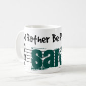 Mug Je Préférerais Jouer Mon Sarod (Devant gauche)