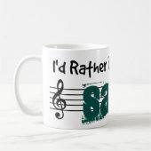 Mug Je Préférerais Jouer Mon Sarod (Gauche)