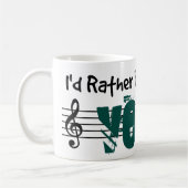 Mug Je Préférerais Jouer Mon Veena (Gauche)