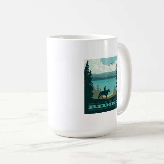 Mug Je Préférerais Me Rendre (Devant droit)
