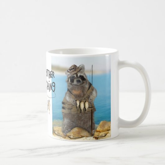 Mug Je préférerais pêcher (Droite)