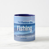 Mug Je préférerais pêcher de la viande (Centre)