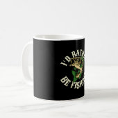Mug Je préférerais pêcher drôle (Devant gauche)