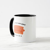 Mug Je préférerais regarder FRIENDS™ (Devant gauche)