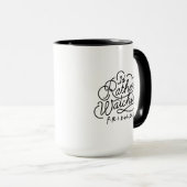 Mug Je préférerais regarder le script de FRIENDS™ 2 (Devant droit)