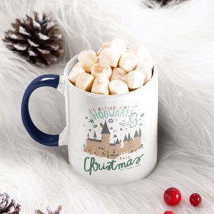 Mug Je préférerais rester à Poudlard pour ce Noël