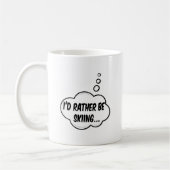 Mug Je Préférerais Skier (Gauche)