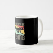 Mug Je Préférerais Voler Avec Drone (Devant droit)