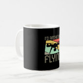 Mug Je Préférerais Voler Avec Drone (Devant gauche)